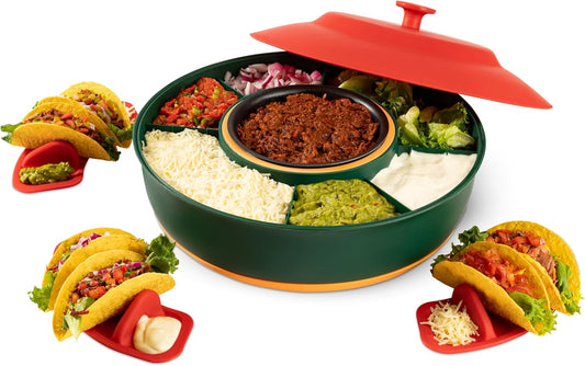 Taco Tuesday Kit - Taco Bar Serving Set for a Party